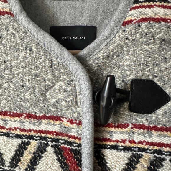 Isabel Marant Virgin Wool Vest
Black, Grey, Red & White - Picture 8 of 8